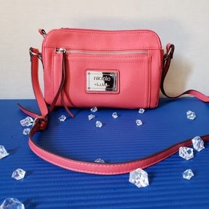 NICOLE MILLER CORAL PURSE